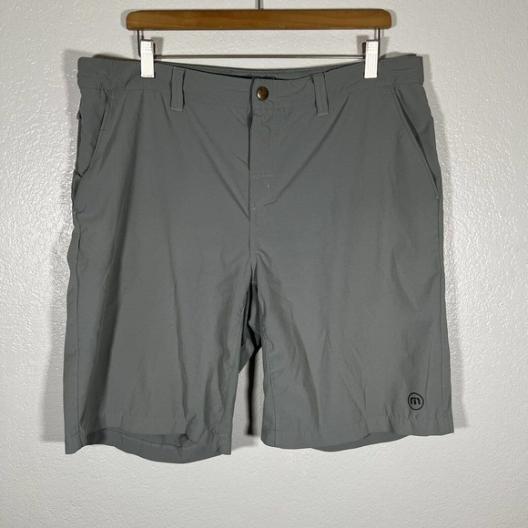 Travis Mathew TMCA Shorts Men's 36 Gray‎ Comfort Stretch Waist Golf - Picture 2 of 12